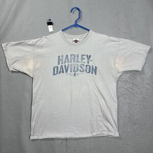 Harley Davidson Shirt Gray Daytona Beach Lightweight Biker  Mens See Description